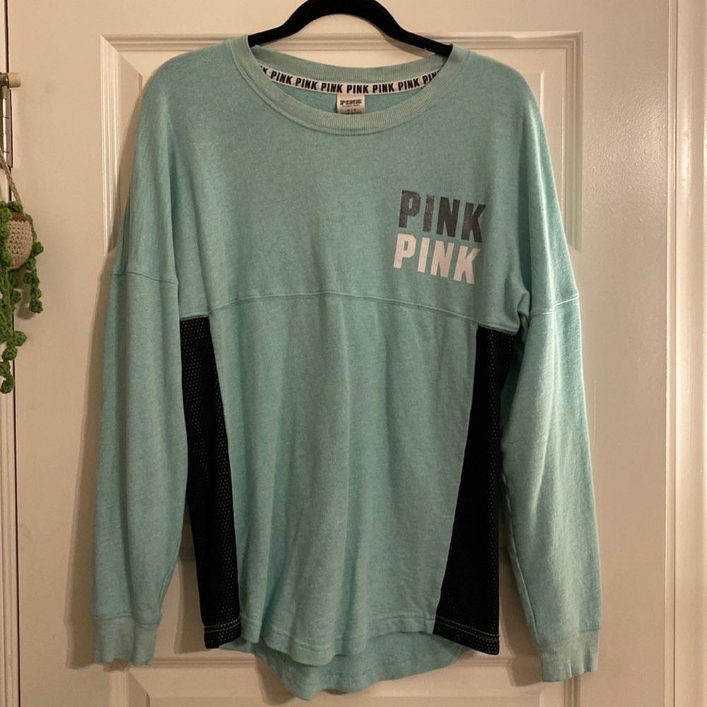 PINK Oversized Long Sleeve Size Small